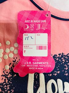 Cute Girls' Tops and Skirt Set