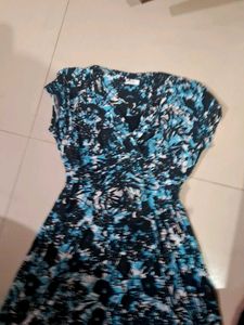 Floral Print Wrap Dress