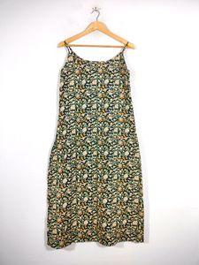 Black Floral Printed Kurtas (Women's)