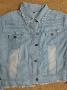 Denim Jeasn Jacket. L size