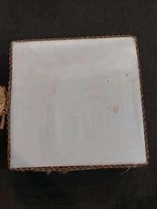 Decorative Gift Box with Flower Accent