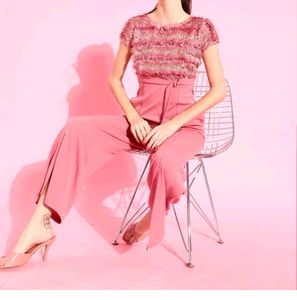 Chic Pink Jumpsuit
