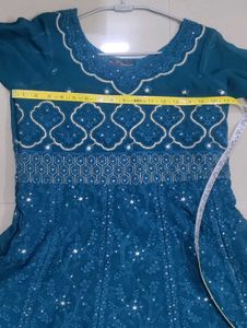 Elegant Teal Suit Set