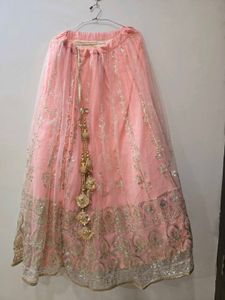 Sequin Work Lehenga Set