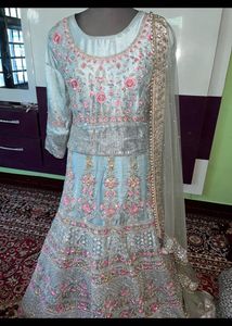 Stunning Blue Lehenga Choli