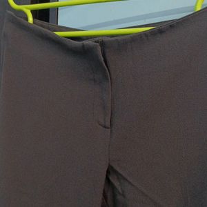 Purple High waist bootcut pant combo