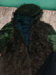 Cozy Faux Fur Hooded Jacket