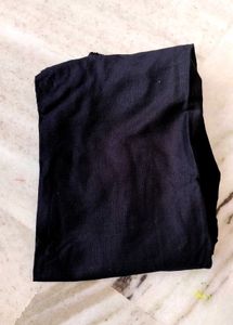T-Shirt and Black Pyjama Set