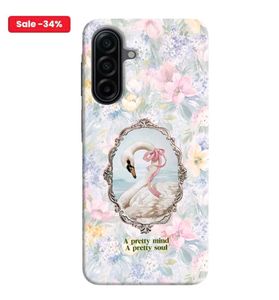 Matte Hard Swan Phone Case