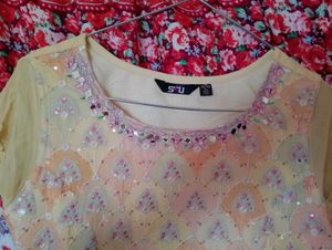 Vintage Sequin Embellished Dress
