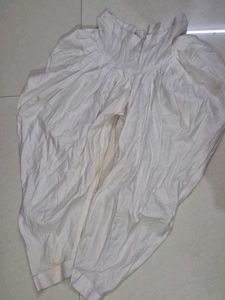 Traditional White Dhoti