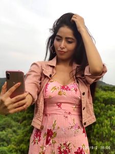 Pink Floral Dress
