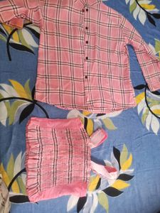 Pink Shirt Inner Top