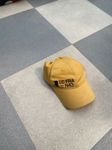 Lacoste Yellow Baseball Cap