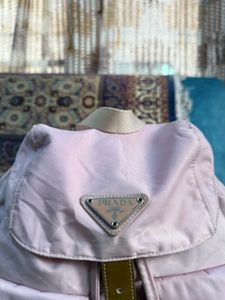 Pink Prada Backpack