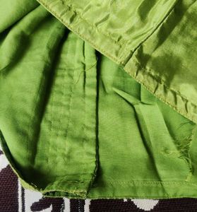Green Embroidered Blouse 1.5 inch margin