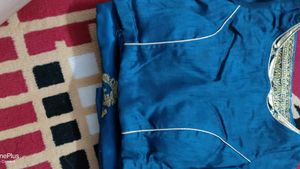 Blue Saree