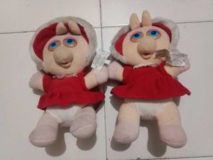 Vintage Muppet Babies Piggy Plush Toys