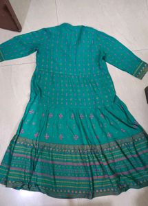 Bohemian Teal Kurta dress