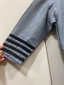 Women’s Grey Kurta With Black Palazzo