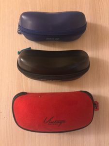 Set of 3 sunglasses Cases