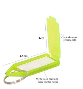 Keyring With Keychain