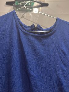 Blue T-Shirt Dress