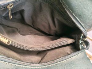 Stylish Dark Green Hobo Handbag