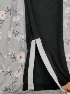 Women's Black Flared Pants and top