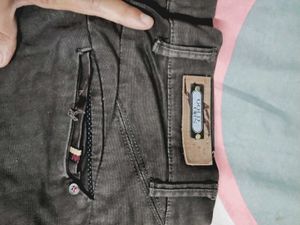 Men's Dark Wash Straight Leg Jeans