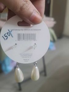 Elegant Pearl Drop Earrings