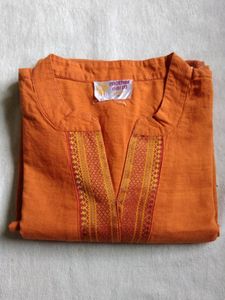 Brand-mothers earth- Orange kurta