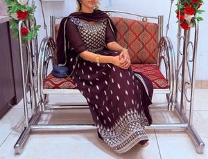 Georgette Anarkali Set