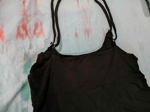 Black Spaghetti Strap Dress