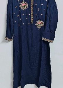 Blue women kurti