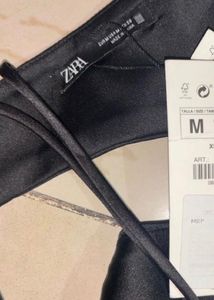 Zara Black Cut-out Dress