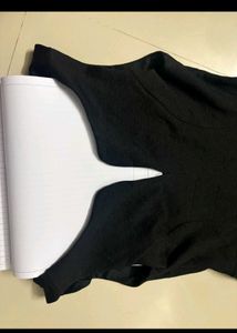 Classic Black Sleeveless Fit &amp; Flare Dress