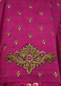 Beautiful Magenta Ethnic Gown