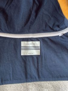 Color Block Zip-Up Hoodie