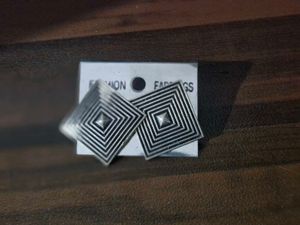 Chunky Square Earrings