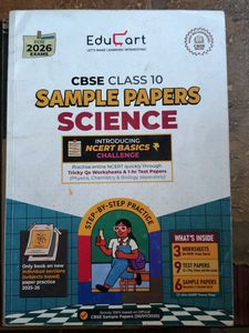 CBSE Class 10 Science Sample Papers