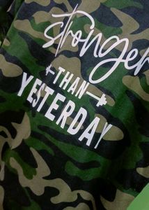 Camouflage Print T-Shirt