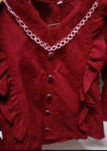 Maroon Top