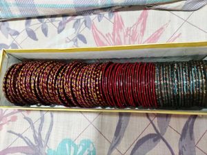 Assorted Glass Bangles