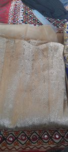 Party wear skirt, kurti n duppatta. Golden embroidery on kurti.Gr8 colour combination. Skirt is shining golden perfect for marriage 💑.Used Twice , No Flaws