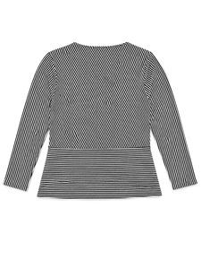 Stylish Striped Long Sleeve Top
