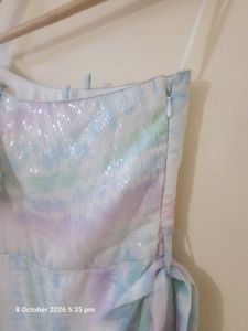 Stunning Pastel One-Shoulder Jumpsuit