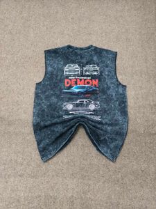 Acid Wash Cars Graphic Tee