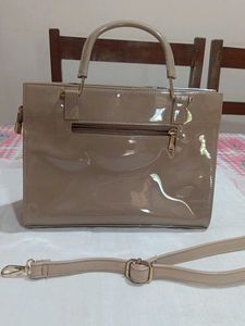 Metro Beige Handbag