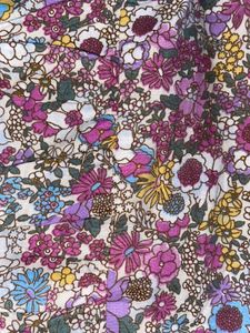 Floral Print Square Neck Top